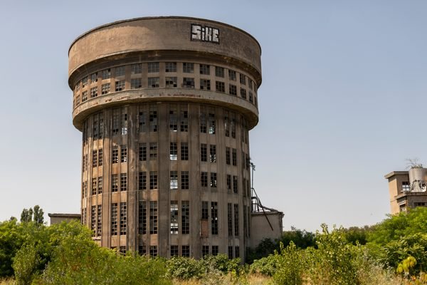 Oculus Tower: Ferrara's Colosseum-Like Relic of Italy's Industrial Past