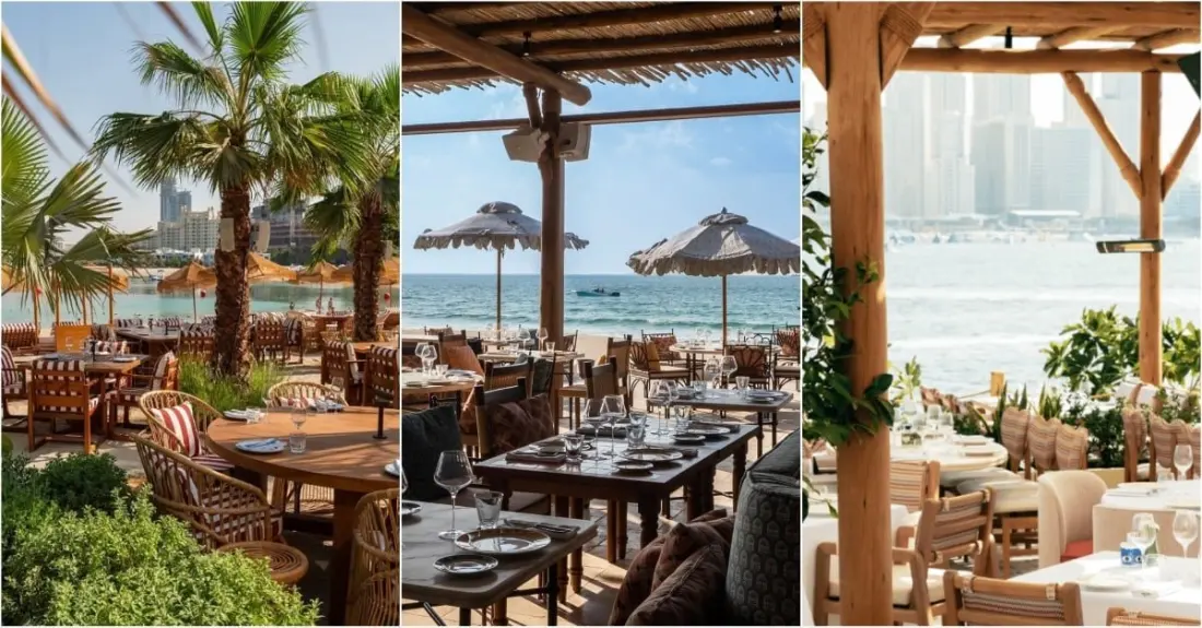 28 Dubai beachfront restaurants where dinner comes with sand between your toes
