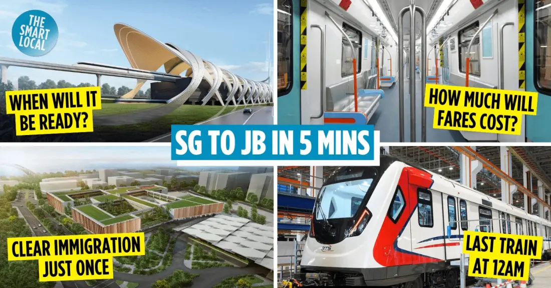 Singapore to JB in 5 minutes: the RTS Link is launching in February 2027