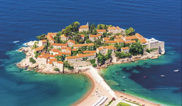 Montenegro's most scenic hotels: fortress islands, lake villas and bayfront palazzos