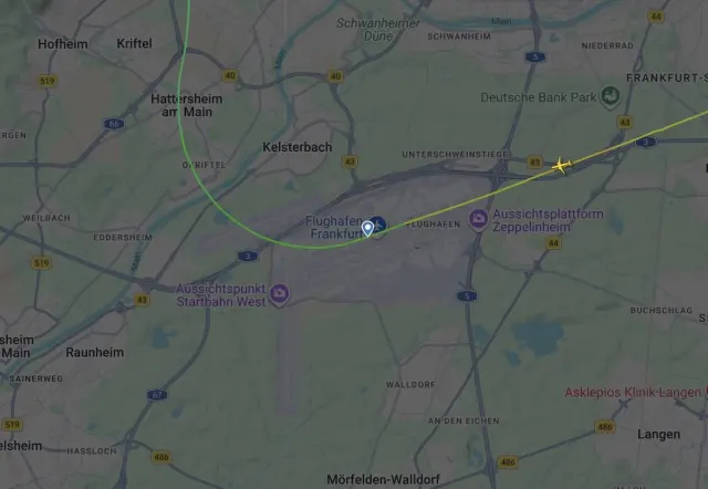 Condor Flight Diverted to Cologne After Missing Frankfurt's Midnight Curfew by Seconds