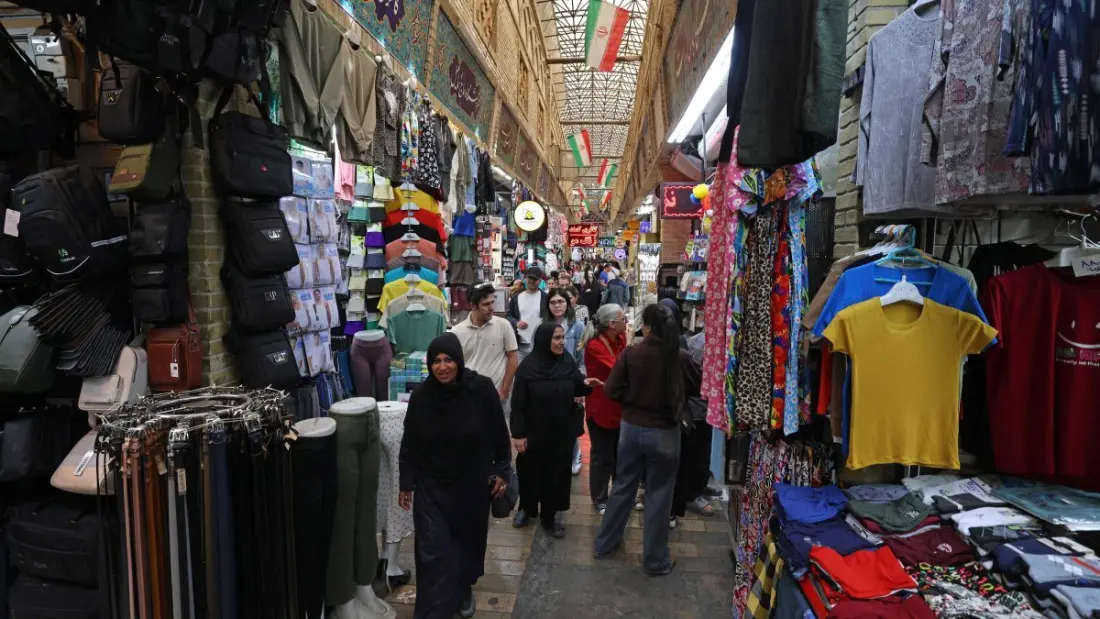 Tehran's Tajrish Bazaar, Once a Shopper's Magnet, Goes Quiet as War Squeezes Iran's Economy