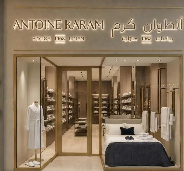 Riyadh's Solitaire Mall Welcomes Antoine Karam, the Beirut Linen House Behind Five Decades of Bespoke Craft