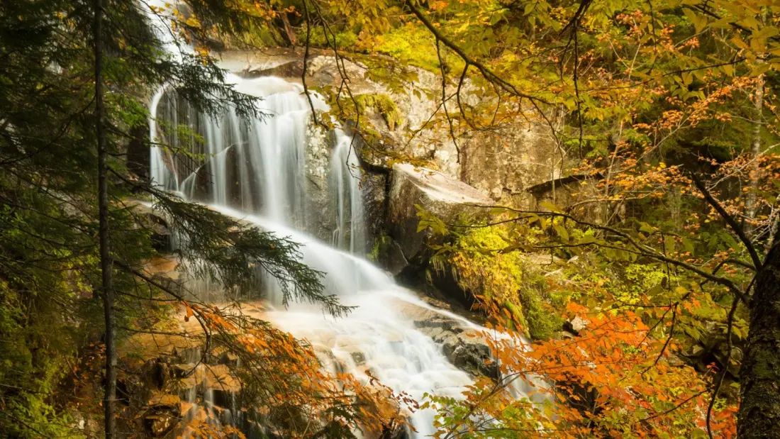 New Hampshire's Rebuilt Falling Waters Trail Reopens Just in Time for Peak Foliage