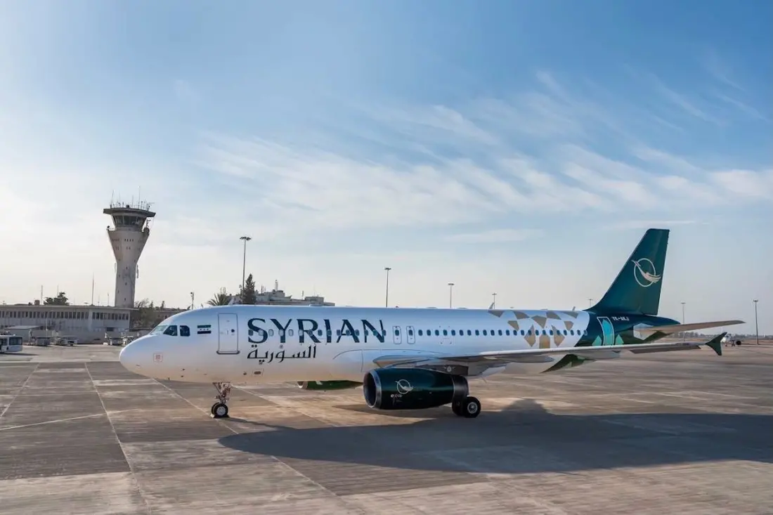 Syrian Airlines Ditches Its Blue for Green and Gold as Europe Routes Return