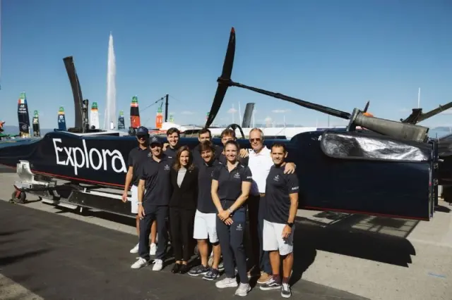 Explora Journeys' Swiss SailGP Team Comes Home to Race on Lake Geneva