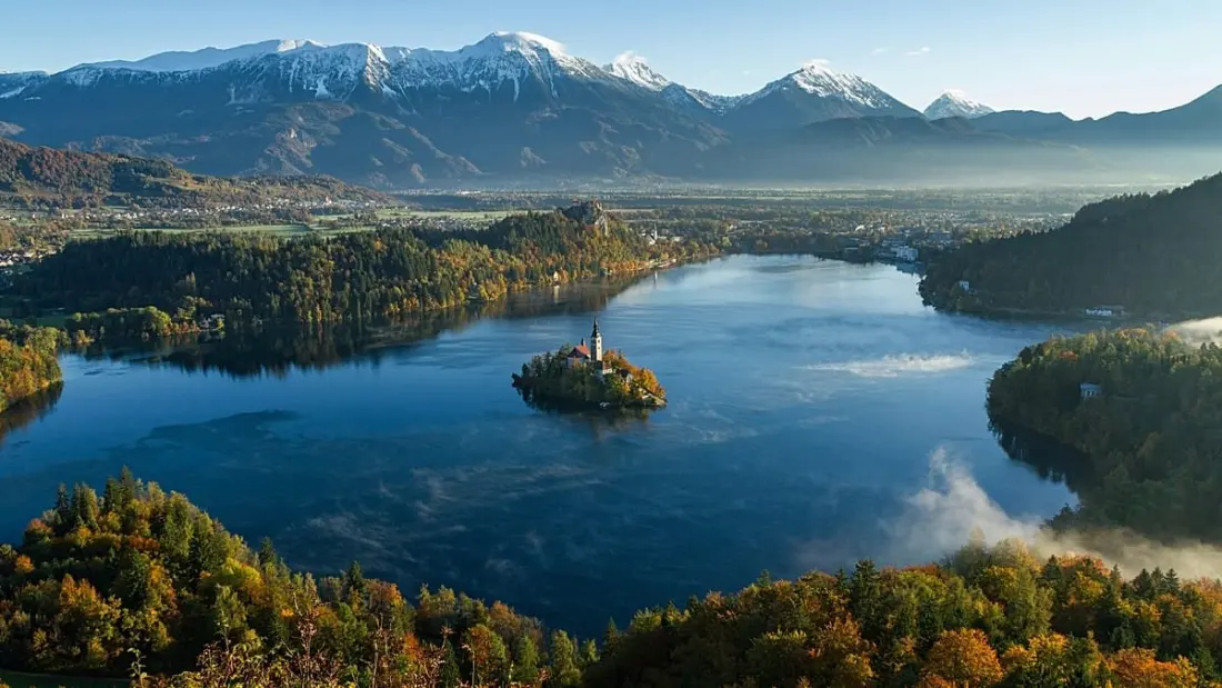 Ten European spots to catch autumn colours - from Lake Bled to the Douro Valley