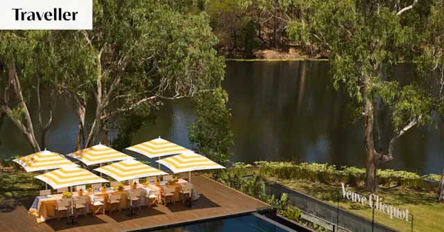 Veuve Clicquot has taken over an outback lodge — and it's a two-night, $27,300 affair