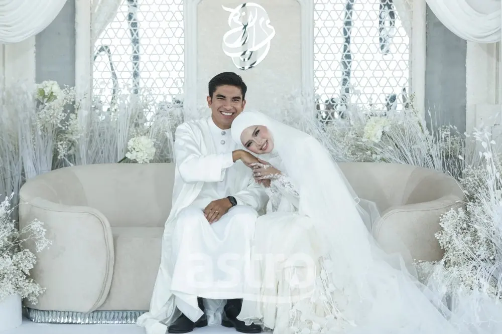 Syed Saddiq and Bella Astillah hold Malaysia's first-ever wedding at Merdeka 118