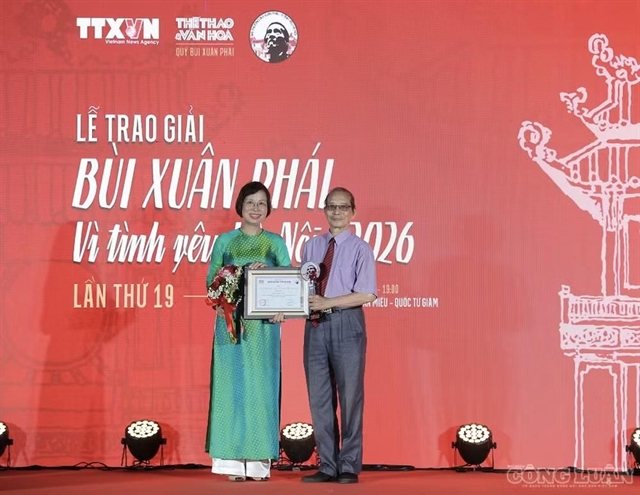 Hà Nội's World Cultural Festival wins big at the Bùi Xuân Phái Awards