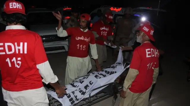 Suicide bombing at Kohat police compound kills at least 21 in northwest Pakistan
