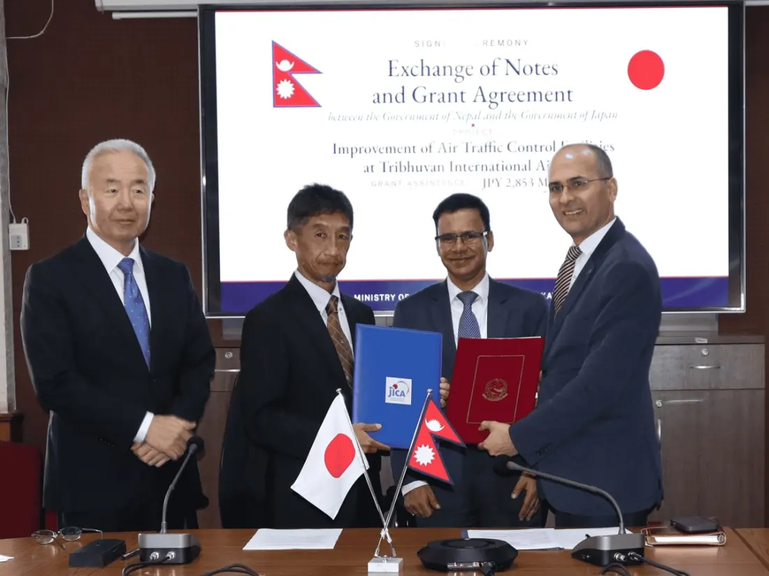 Nepal's Main Airport Is Getting a Japanese-Funded Air Traffic Control Overhaul