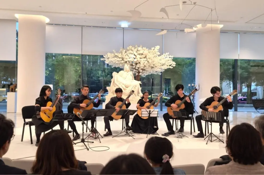 Six guitars, one afternoon: Bangkok's classical guitar scene gathers at Wireless Road
