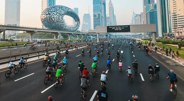 Dubai Ride 2026 opens for free registration - here's when Sheikh Zayed Road goes car-free