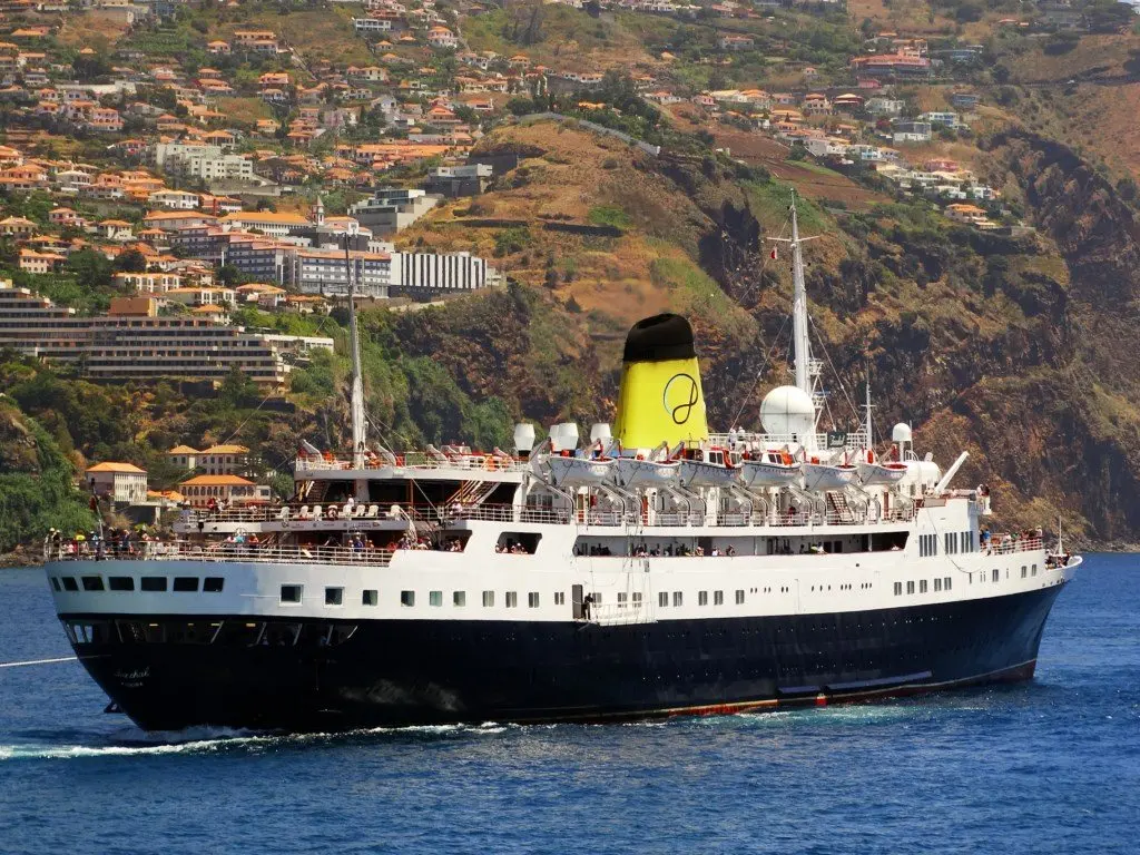 Historic Cruise Ship Funchal Reportedly Sold at Auction for €800,000 — But Her Future Looks Grim