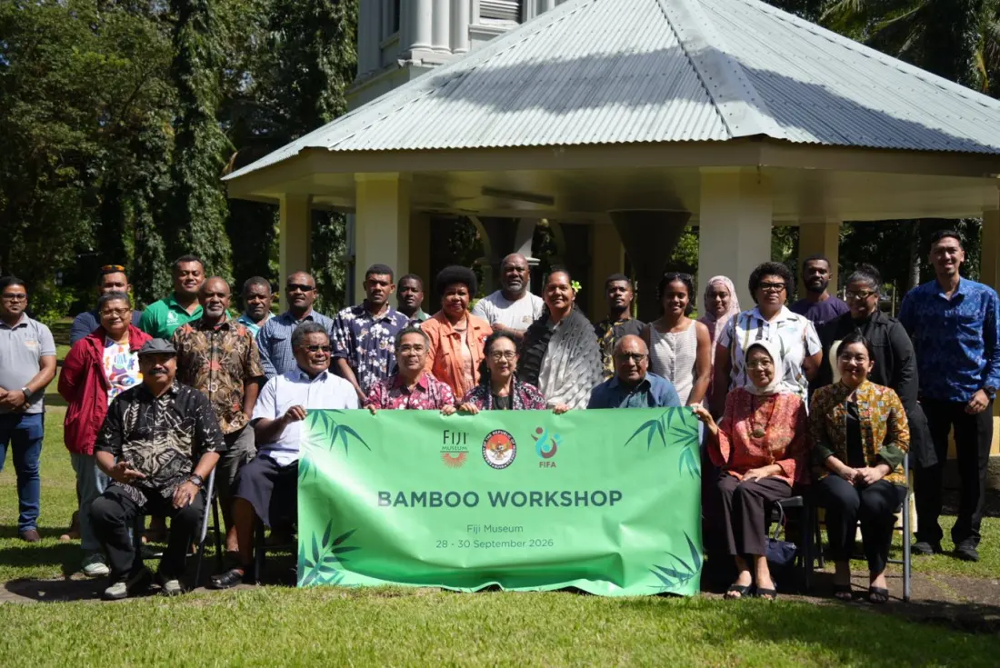 Bamboo gets a business boost in Suva as Fiji and Indonesia deepen a craft partnership
