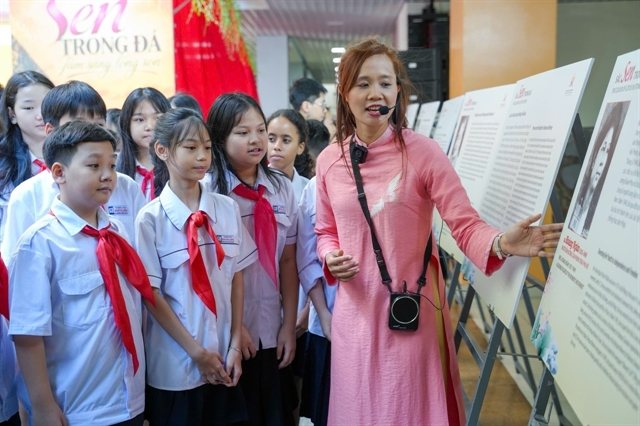 Lotus in Stone: Hanoi exhibition brings Vietnam's wartime heroines to life for a new generation