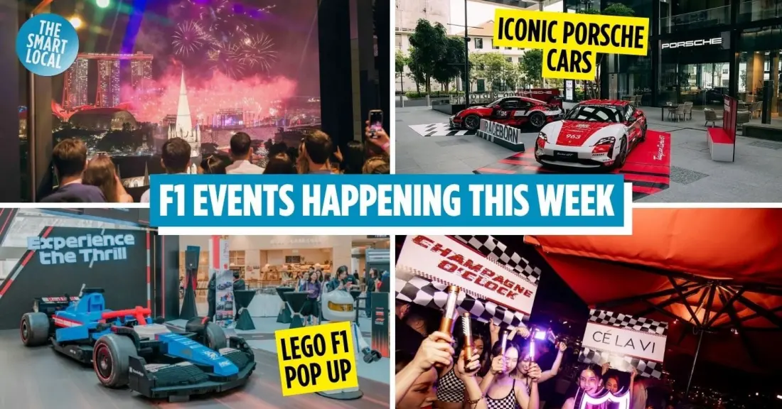 No Grandstand Ticket? Singapore's F1 Week Has 14 Free Parties, Pop-ups and Brunches Instead
