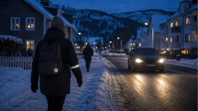 Why Norwegians Dangle Plastic Reflectors From Everything in Winter