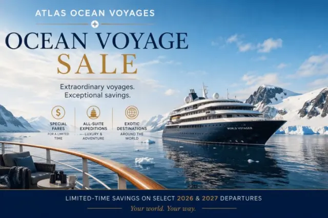Atlas Ocean Voyages Slashes Up to 58% on Small-Ship Cruises — Antarctica From $8,999