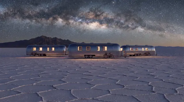 Airstream glamping comes to Bolivia's Salar de Uyuni in 2027