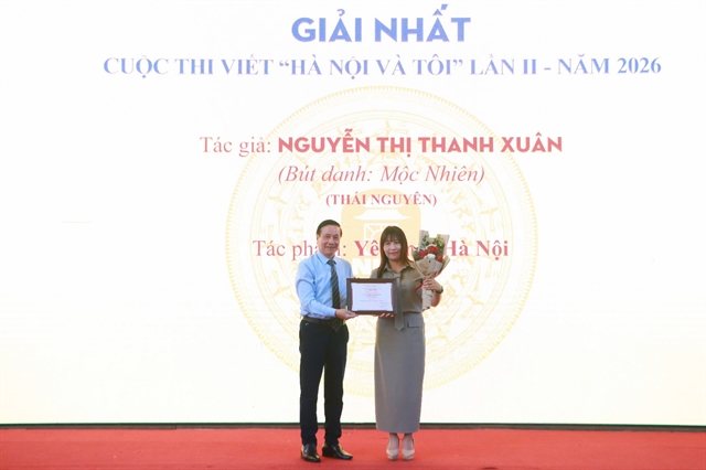 Winning essay 'Loving Hà Nội' takes top prize as city launches third writing contest