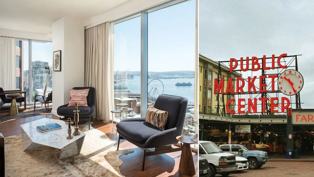 Where to Stay Near Pike Place Market, Seattle's Most Loved Landmark