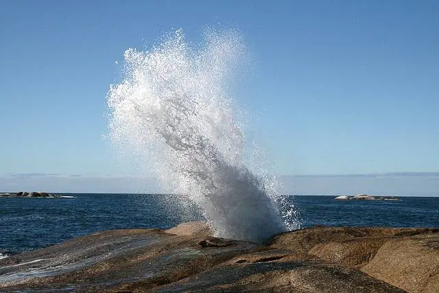 Bicheno Blowhole: Tasmania's Six-Metre Water Cannon That Soaks the Unwary