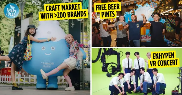 Singapore's Weekend Lineup: VR Concerts, Oktoberfest Beers and an Egyptian Garden