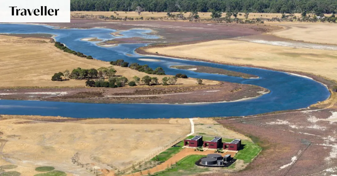 Samphire Chalets: solar-powered cabins on a Ramsar wetland near Busselton